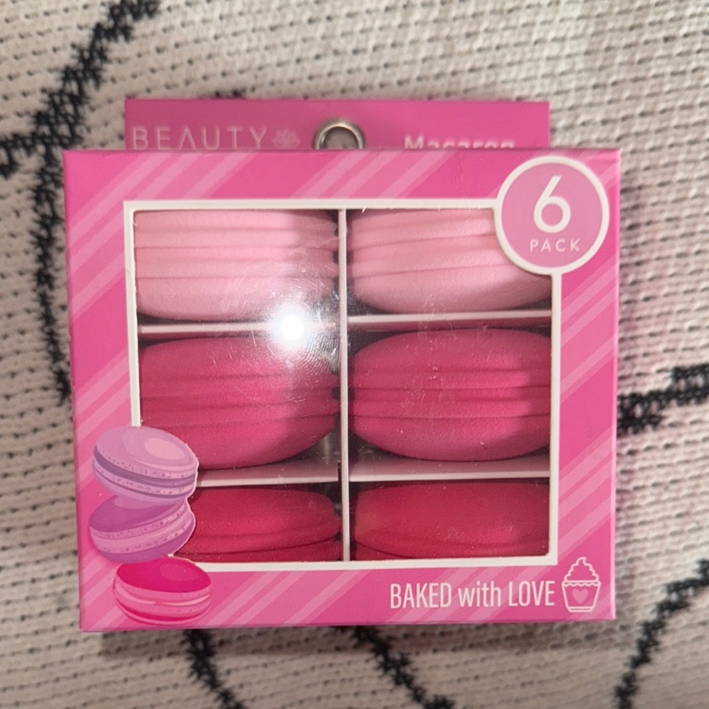 Beauty Macaron Sponge Set - Pink Shades